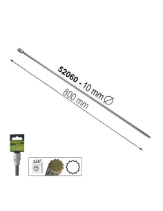 52060 Punta Extralarga De 12 Cantos 800Mm De 1/2 10Mm JBM