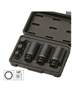 52337 Set De 3 Vasos Y 3 Puntas De Impacto De 1/2"...