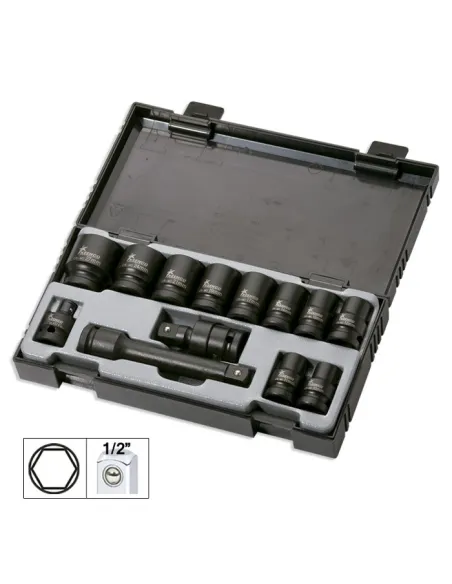 Set de 13 Vasos de Impacto JBM 52341