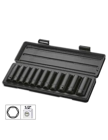 Set de 11 Vasos de Impacto Hexagonal JBM 52342