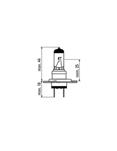 52365 Lámpara Obn H7 55W JBM