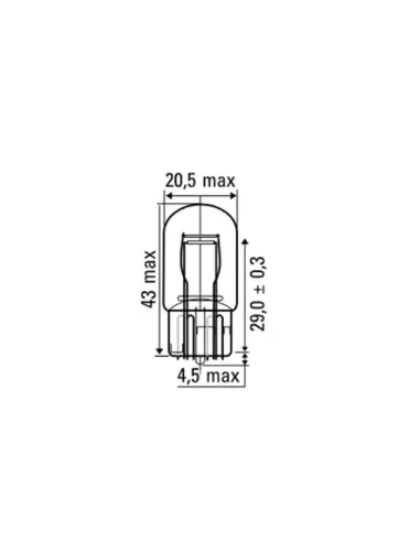 52369 Lámpara Obn 12V 2 Polos JBM