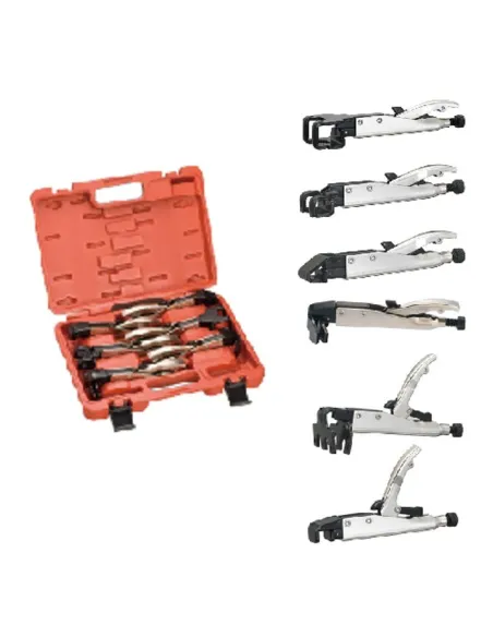 52385 Juego De 6 Alicates Mordaza JBM