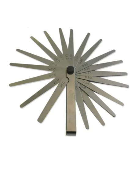 Juego de Galgas, 20 Hojas 0.05-1.0MM JBM 52433