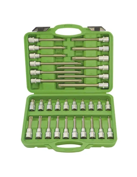 52605 Estuche De Puntas Para Tornillos Torx 32 Piezas JBM