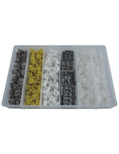 52897 Estuche De Clips Plasticos Renault 300 Pcs JBM