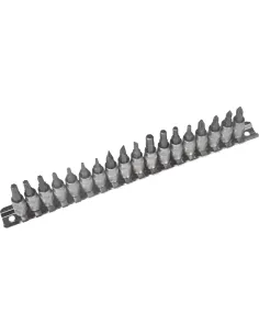 52909 Juego De Vasos Puntas 1/4"  18 Pcs JBM