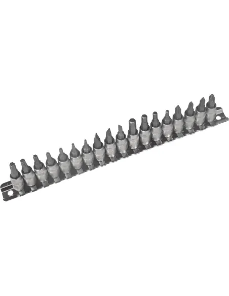 52909 Juego De Vasos Puntas 1/4"  18 Pcs JBM