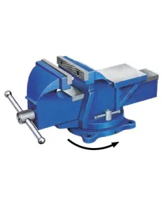 53031 Tornillo De Banco Base Rotativa 4" JBM