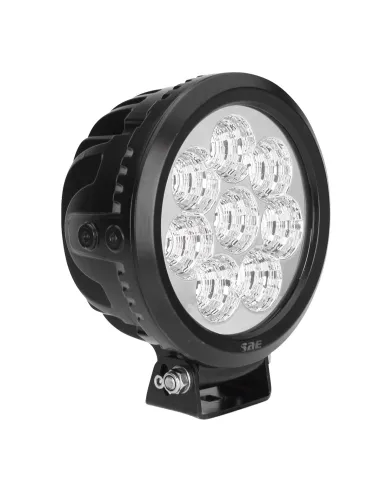 53052 Faro De Trabajo De 8 Leds 80W Redondo Luz Dispersa JBM