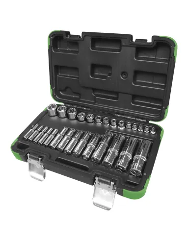 53061 Set 28 Vasos Torx Cortos Y Largos JBM