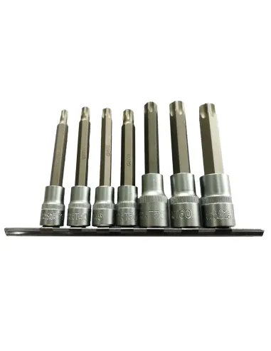 53084 Juego De 7 Puntas Torx De 3/8" Y 1/2" JBM