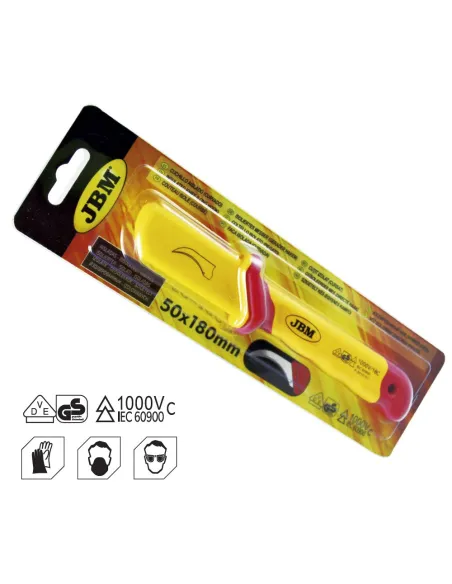 Cuchillo Aislado Curvado JBM 53165