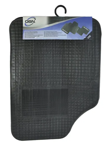 Set de 4 Alfombras de Goma JBM 53241