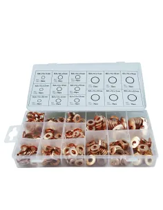 53340 Estuche De Arandelas De Cobre Para Inyectores 375...