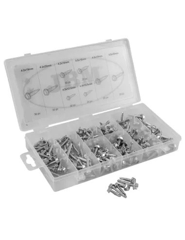 53354 Estuche De Tornillos Autorroscantes200Pcs JBM