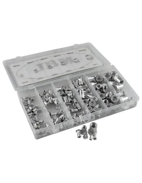 Estuche de Remaches Tuerca 150PCS JBM 53361