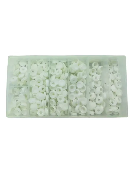 53370 Estuche De Pasacables De Goma190Pcs M2,3,4,5,6,8, 10 JBM