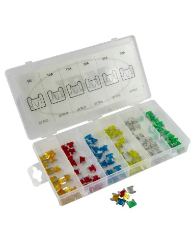 Estuche de Mini Fusibles 120PCS JBM 53380