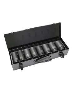 53470 Set De 8 Vasos De Impacto Largos Hex. De 3/4" JBM