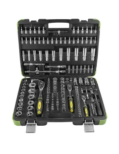 53571 Estuche De Herramientas De 179 Piezas Con Vasos...