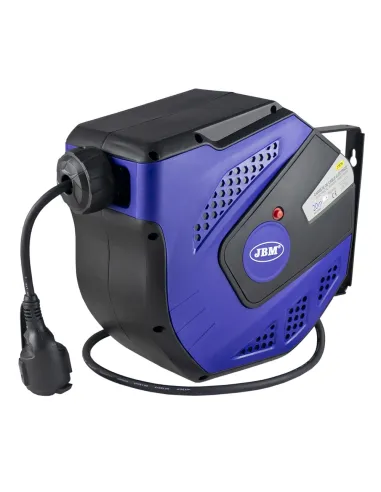 Carrete de Cable Eléctrico 21M - Azul JBM 53585