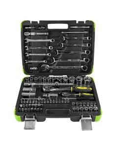 53647 Estuche De Herramientas De 82 Piezas Con Vasos...