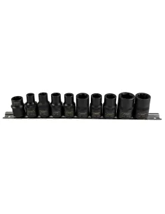 53669 Set De 10 Vasos De 1/2" Especiales Para Automocion JBM