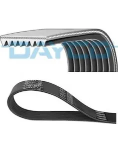 Correa poli-V Dayco 8PK2225HD 8 canales 2225 mm