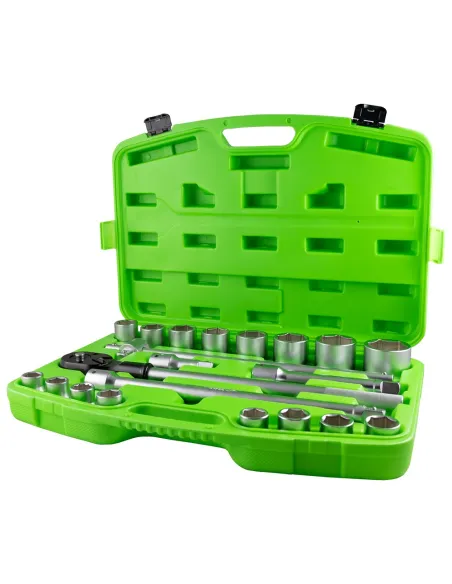 53727 Estuche De Herramientas Con 21 Piezas Autocle 3/4" 6 Cantos JBM