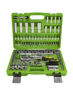 53731 Estuche De Herramientas De 113 Piezas Vasos De 12...