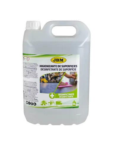 53829 Solución HidroalcohóLica  Para Superficies 5L JBM