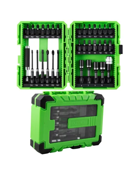 53858 Estuche De Puntas De Impacto Con Adaptadores S2 - Acabado ne JBM