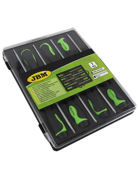 53917 Set De 7 Destornilladores Largos JBM