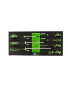 53943 Set De 7 Destornilladores Cruz Con MóDulo Eva...