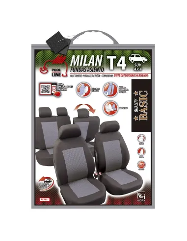 Jgo.Fundas Interior Milan T4 Calidad Basic