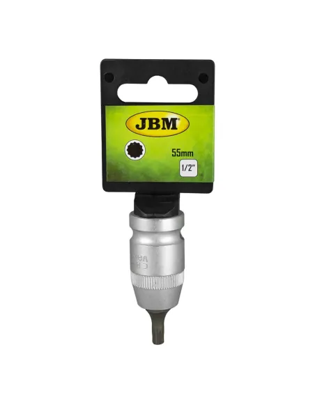 10001 Punta De 1/2"  Doce Cantos M4 55Mm JBM