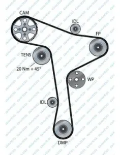 941024 Correa dentada Dayco
