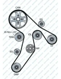 941033 Correa dentada Dayco
