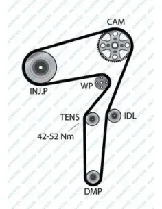 941044 Correa dentada Dayco