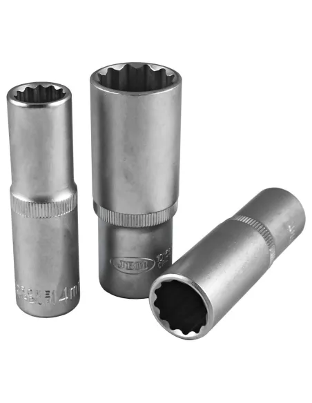 10152 Vaso De 75Mm Largo, 14Mm 12 Cantos 1/2" JBM