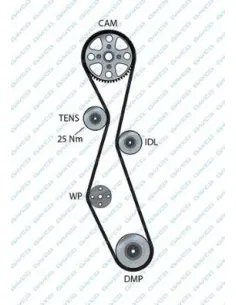 941052 Correa dentada Dayco