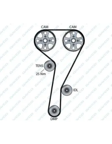 Correa de distribución Audi / Cupra 941082 67 dientes