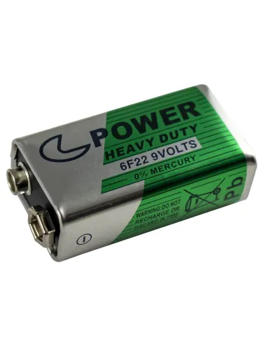 10923 Pila Cuadrada 9V JBM