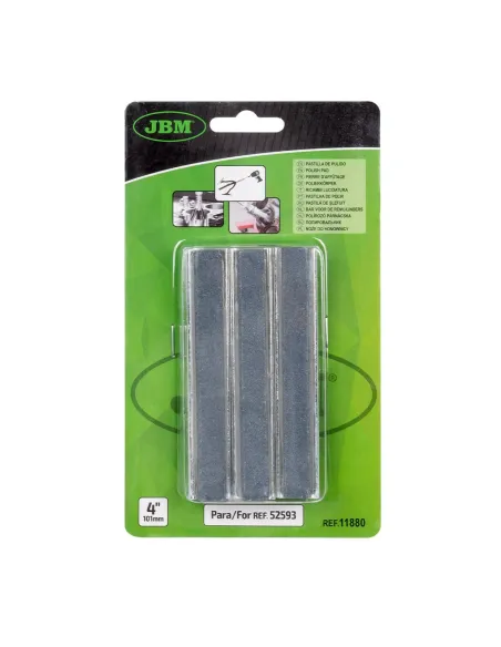 11880 Juego De 3 Pastillas De Pulido 4" Para Ref.52593 JBM