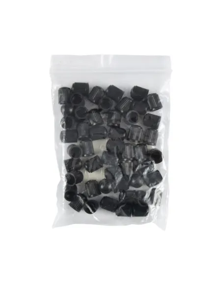 11905 Bolsa 50U. Tapón Plástico negro Para Válvula neumático JBM