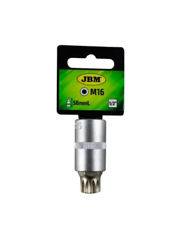 12029 Vaso Punta 1/2" Xzn Inviolable M16X58Mm...