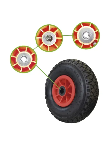 12055 Rueda De Plastico P/Ref.52202-52661 JBM