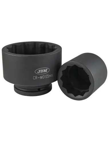 12984 Vaso De Impacto 12 Cantos 1" 105Mm JBM