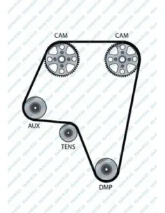 Manguito de ventilación del cárter Ford 94423